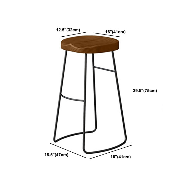 1/4/7 Pieces Modern Rectangular Pub Table Set Wooden Counter Table with Backless Stools