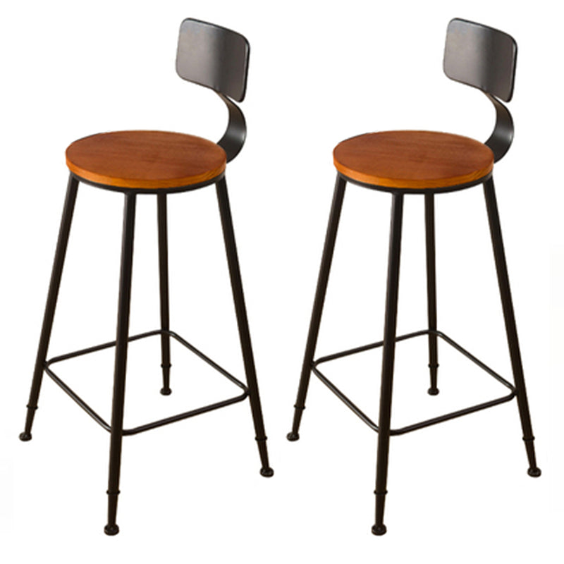 Industrial 1/2/6/11 Pieces Solid Wood Bar Table Set Fixed Counter Set