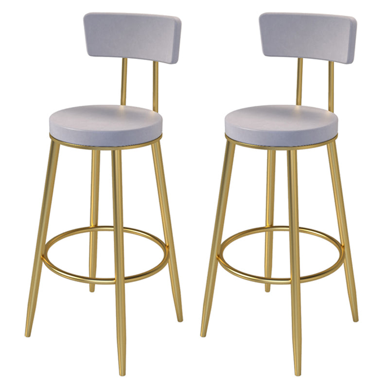 Glam Style 1/2/3/4 Pieces Faux Marble Bar Table Set Fixed Table Counter Set for Home Use