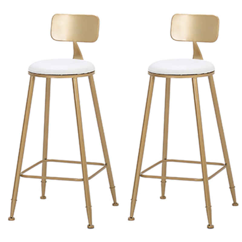 Glam Indoor 1/2/3/4/9 Pub Dining Set Pieces Rectangle White Marble Bistro Set