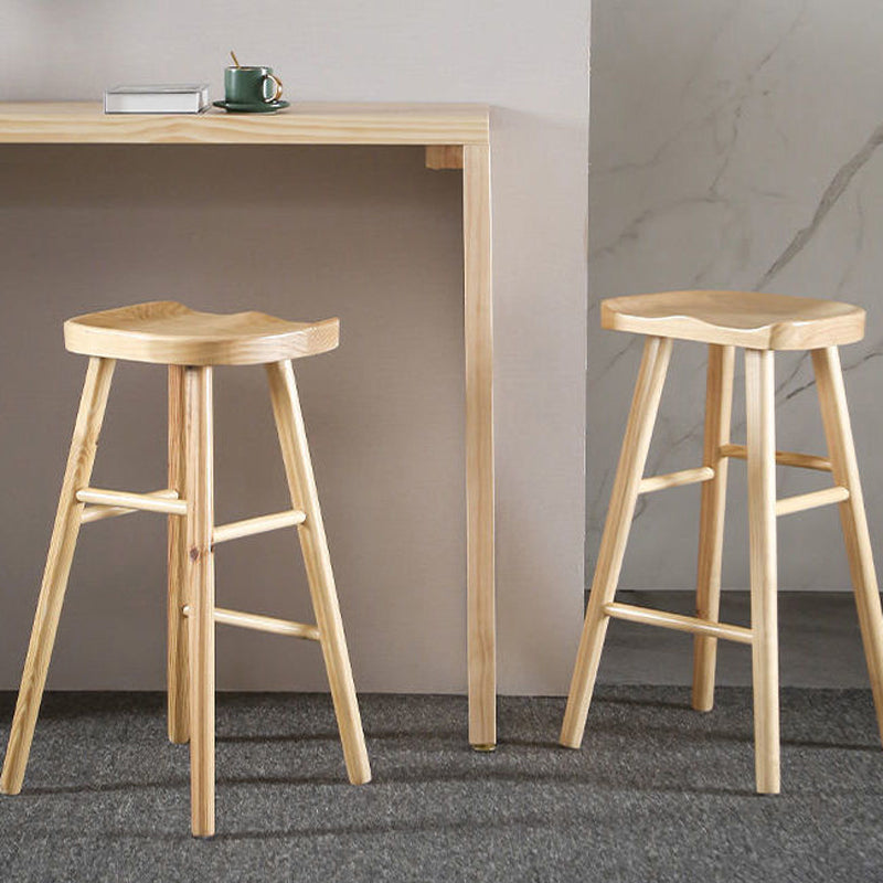 Modern Bar Table Set 1/2/3 Pieces Rectangle Bar Table with Wooden High Stools for Kitchen