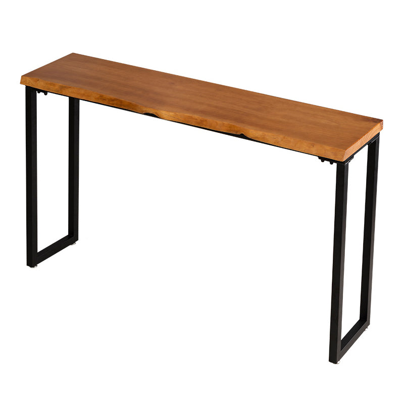 Modern 1/3/4 Pieces Bar Table Set Rectangle Pine Wood Counter Table for Living Room