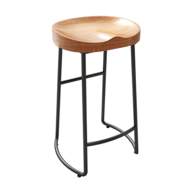 Indoor Modern Bar Pub Table Set 1/2/3/4/6 Pieces Solid Wood Pub Table Set in Natural