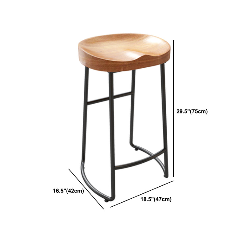 Indoor Modern Bar Pub Table Set 1/2/3/4/6 Pieces Solid Wood Pub Table Set in Natural