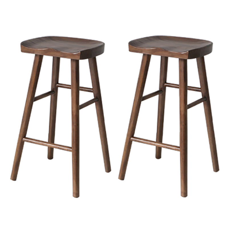 Industrial 1/2/4/5 Pieces Bar Table Set Rectangle Bar Table with Wooden High Stools