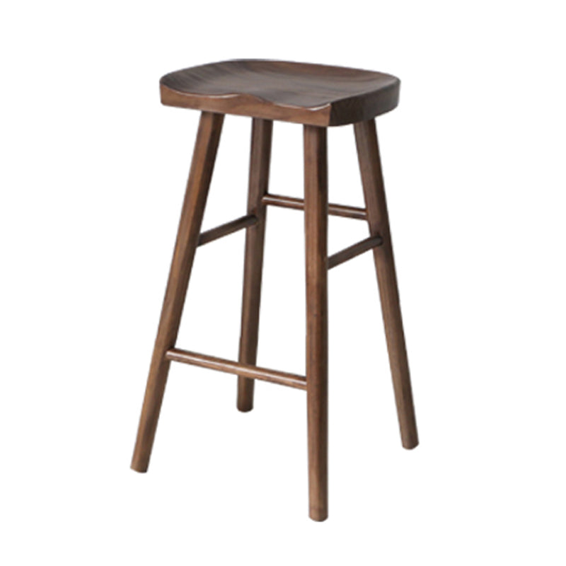 Industrial 1/2/4/5 Pieces Bar Table Set Rectangle Bar Table with Wooden High Stools