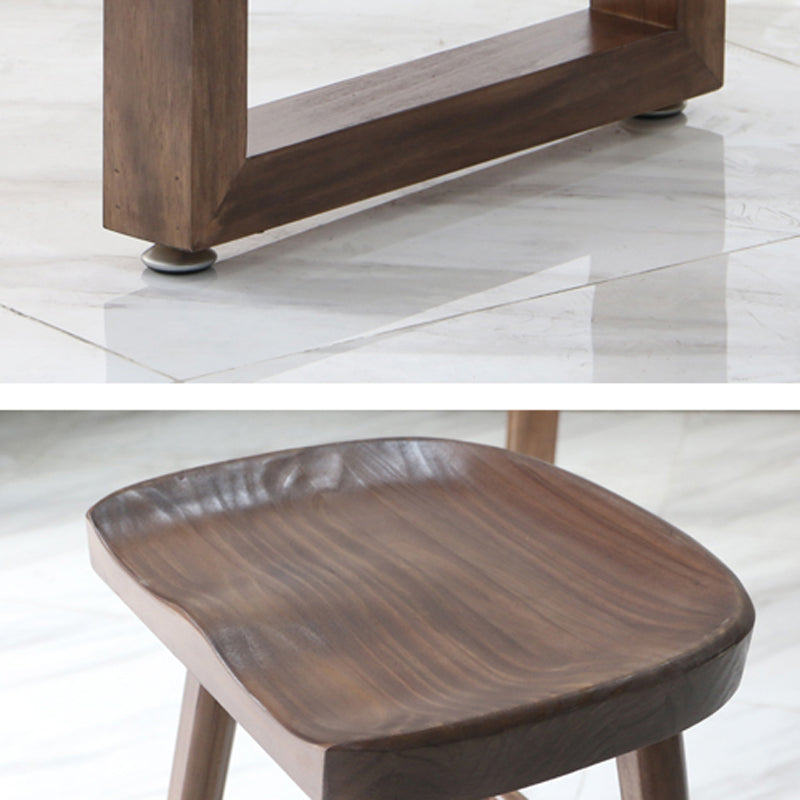 Industrial 1/2/4/5 Pieces Bar Table Set Rectangle Bar Table with Wooden High Stools