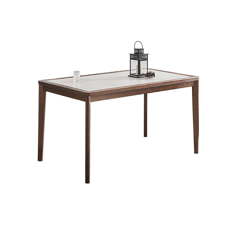 Designer Style Rectangle Dining Set 1/2/4/5 Pieces Sintered Stone Top Dinette Table Set