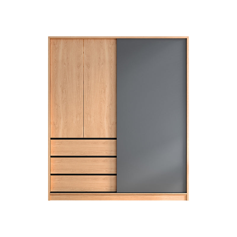 Engineered Wood Wardrobe Cabinet With Drawer Modern Wardrobe Armoire