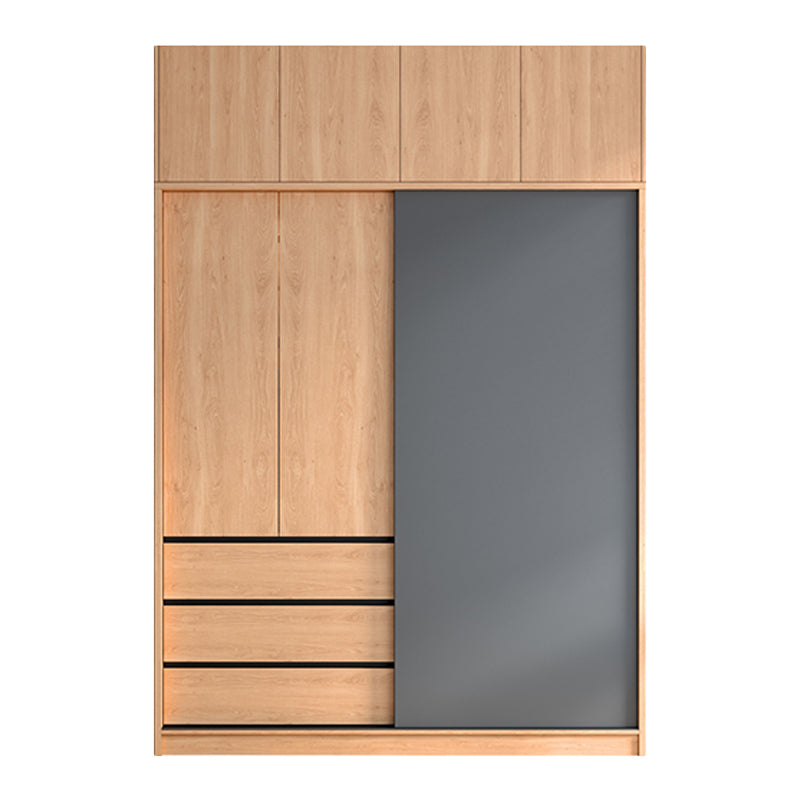 Engineered Wood Wardrobe Cabinet With Drawer Modern Wardrobe Armoire