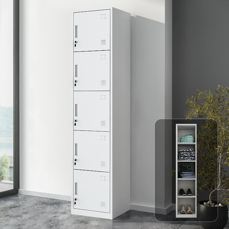 Steel Contemporary Wardrobe Closet Hinged Wardrobe Armoire for Home