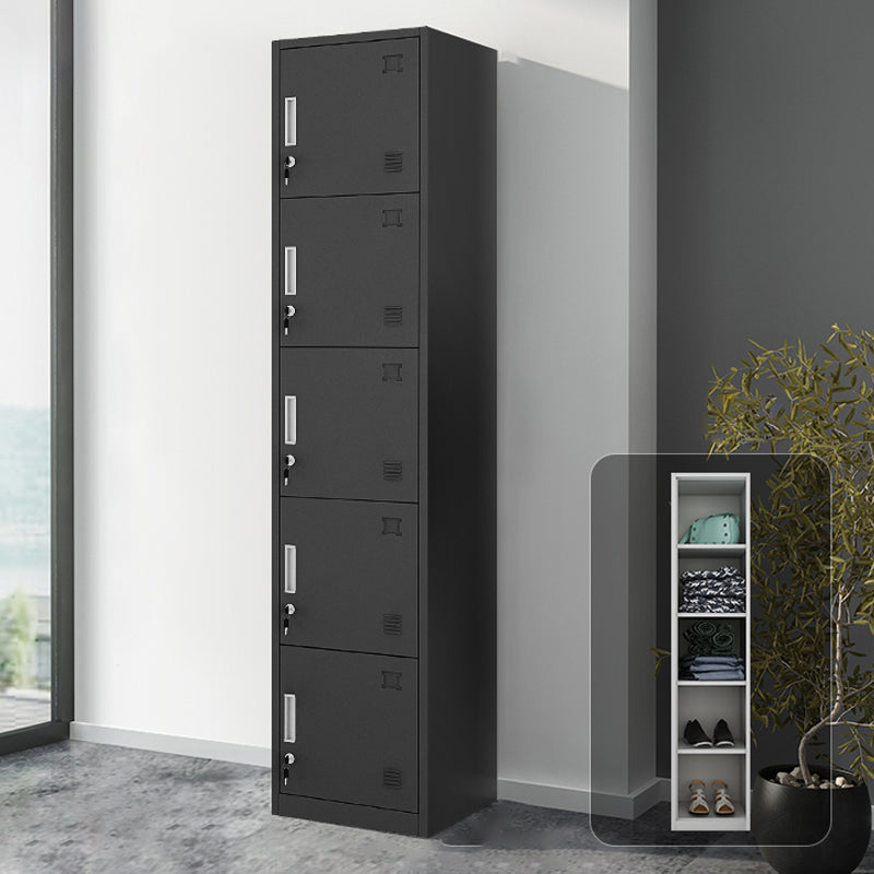 Steel Contemporary Wardrobe Closet Hinged Wardrobe Armoire for Home