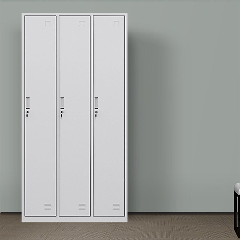 Contemporary Hinged Wardrobe Cabinet Steel Wardrobe Closet for Home