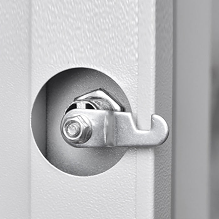 Contemporary Hinged Wardrobe Cabinet Steel Wardrobe Closet for Home