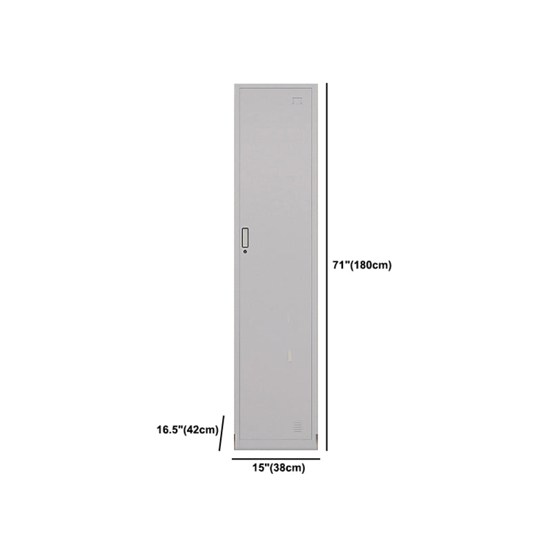 Contemporary Hinged Wardrobe Cabinet Steel Wardrobe Closet for Home