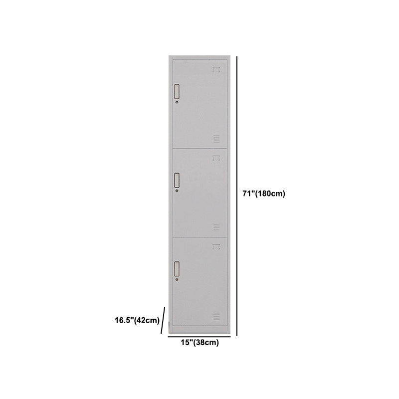 Contemporary Hinged Wardrobe Cabinet Steel Wardrobe Closet for Home
