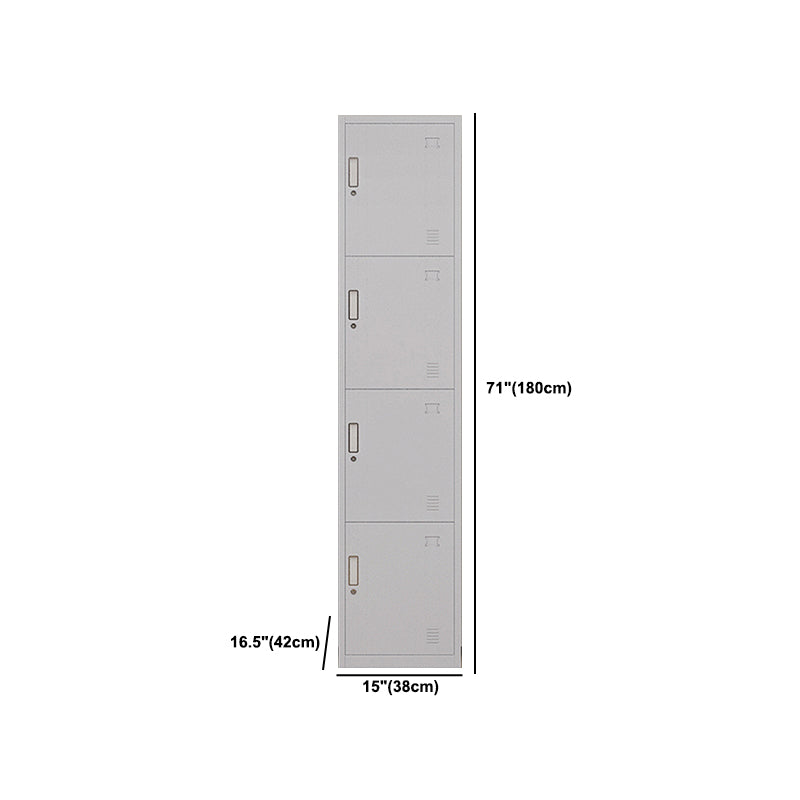 Contemporary Hinged Wardrobe Cabinet Steel Wardrobe Closet for Home