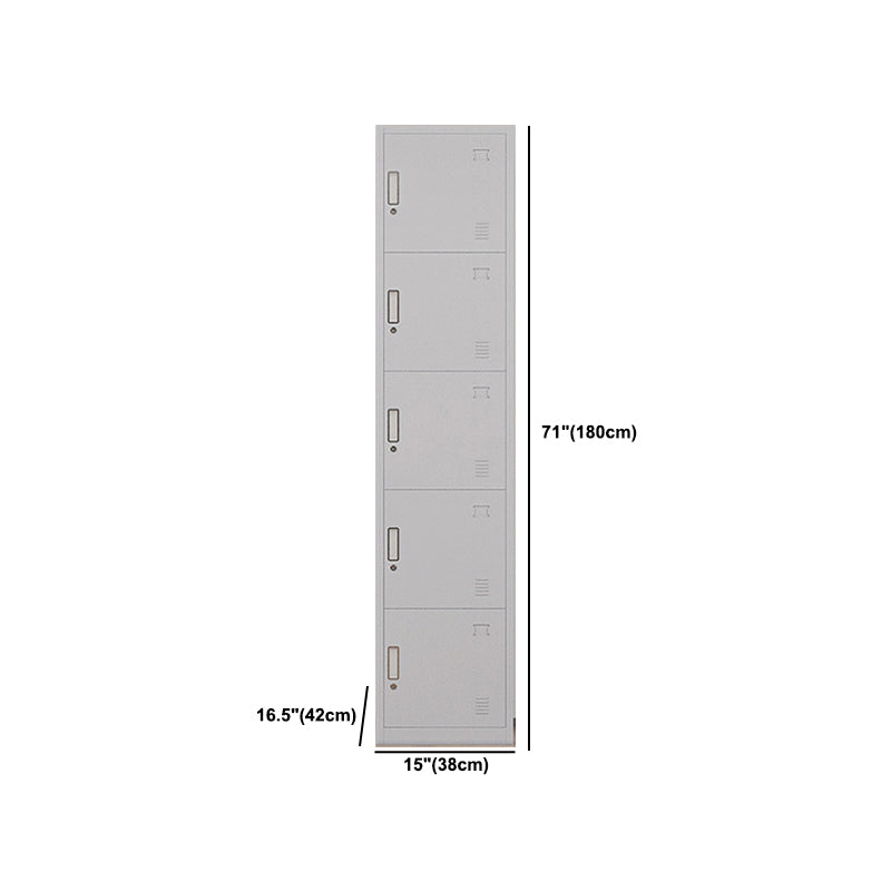 Contemporary Hinged Wardrobe Cabinet Steel Wardrobe Closet for Home