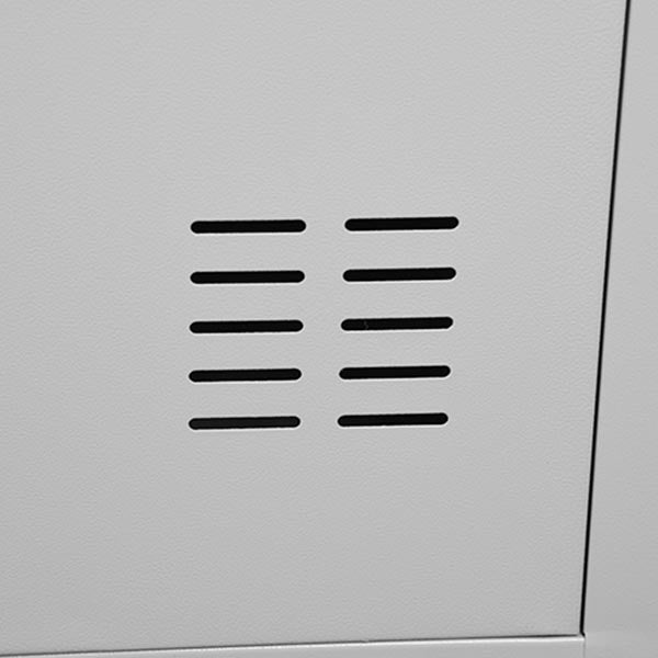 White Steel Wardrobe Armoire Contemporary Hinged Wardrobe Cabinet