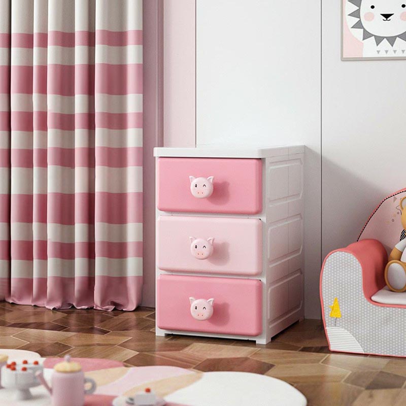 Contemporary Wardrobe Cabinet With Drawer Plastic Storage Cabinet