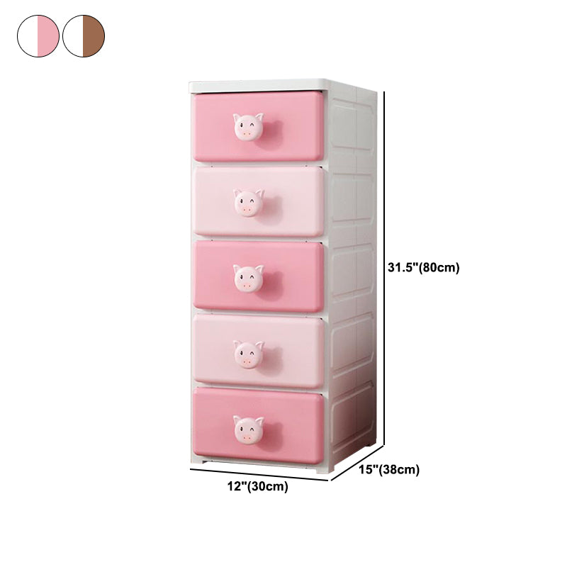 Contemporary Wardrobe Cabinet With Drawer Plastic Storage Cabinet