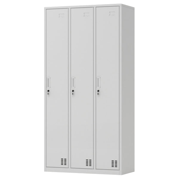 Contemporary Style Wardrobe Armoire Metal Wardrobe Closet with Locks