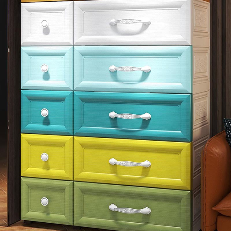 Contemporary Non-Hanging Armoire Plastic Wardrobe Closet,29.13" D x 13.78" W x 39.37" H