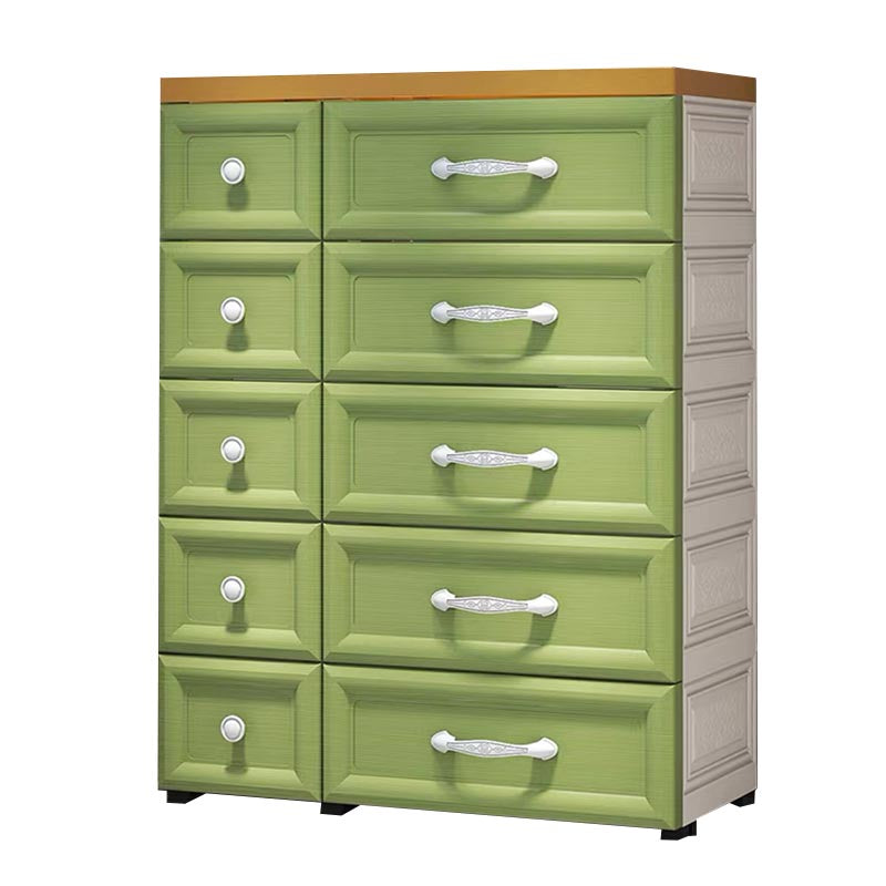 Contemporary Non-Hanging Armoire Plastic Wardrobe Closet,29.13" D x 13.78" W x 39.37" H