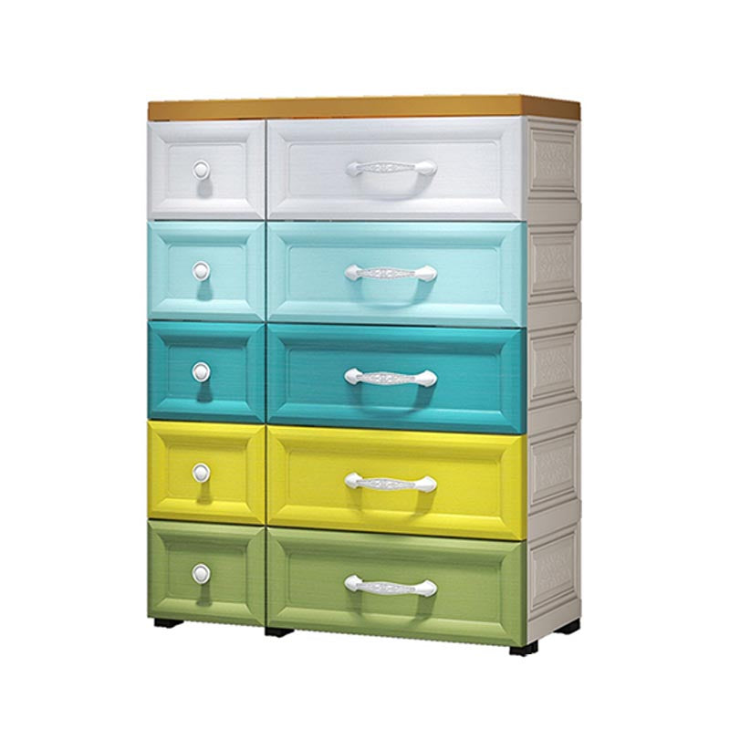 Contemporary Non-Hanging Armoire Plastic Wardrobe Closet,29.13" D x 13.78" W x 39.37" H