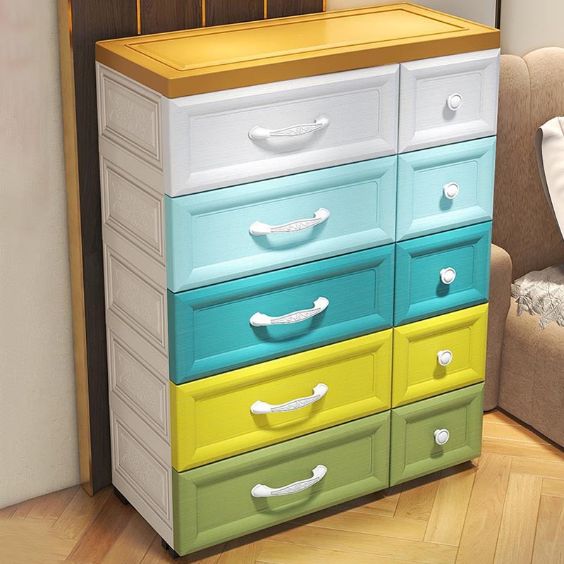 Contemporary Non-Hanging Armoire Plastic Wardrobe Closet,29.13" D x 13.78" W x 39.37" H