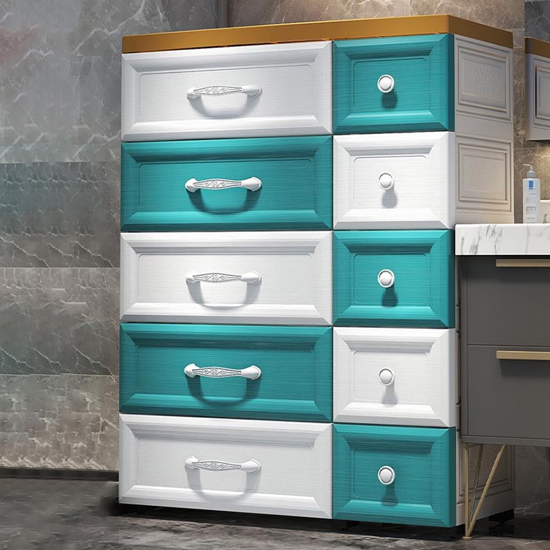 Contemporary Non-Hanging Armoire Plastic Wardrobe Closet,29.13" D x 13.78" W x 39.37" H