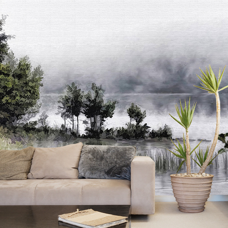 Illustration Wall Mural Classic Stain Resistant Art Painting Wall Mural
