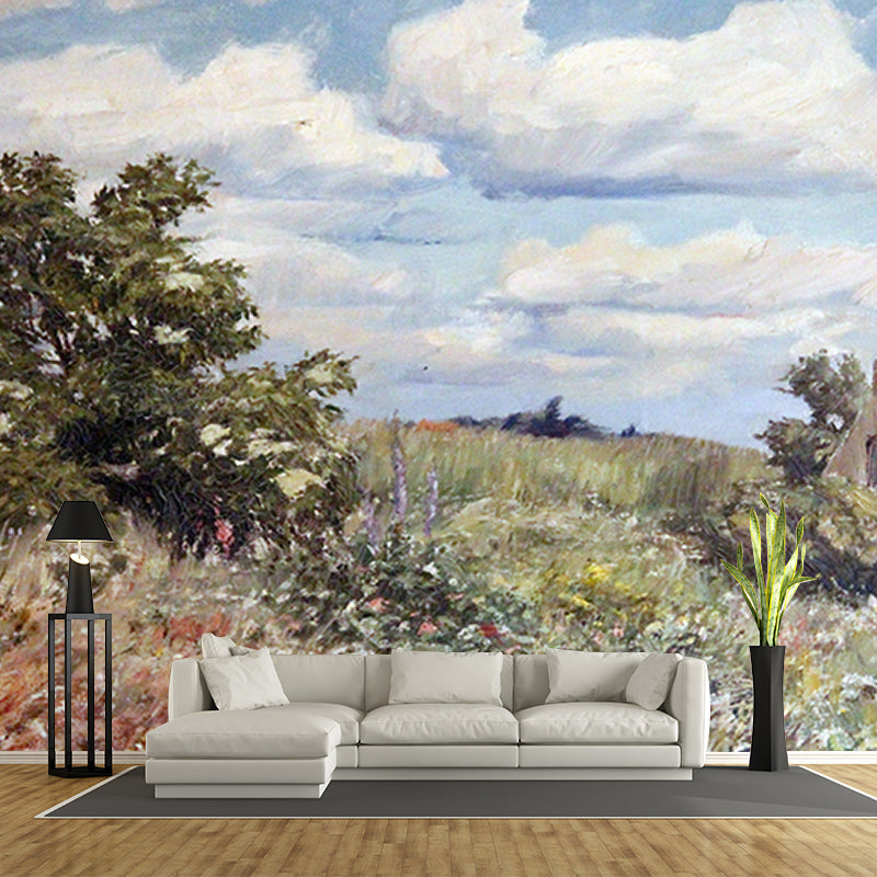 Art Classic Wallpaper Mildew Resistant Painting Illustration Wall Mural