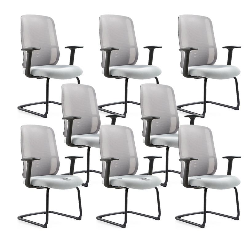 Mid-Back Office Chair Contemporary Lumbar Support Desk Chair