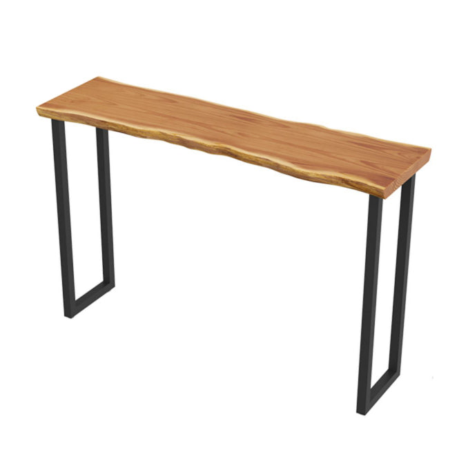 Industrial Solid Wood Bar/Dinette Table Indoor Natural Sled Cocktail Bar Table