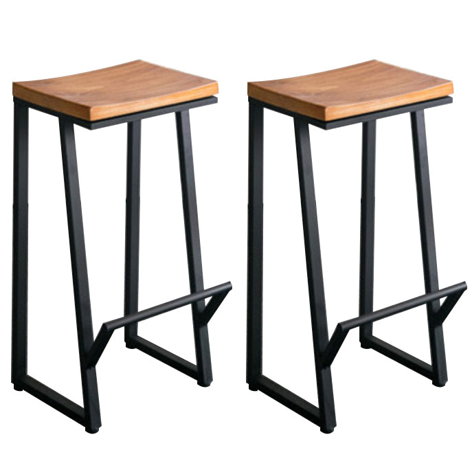 Modern Solid Wood Bar Set Coffee Shop 1/2/7 Pieces Rectangle Table and Stool Set