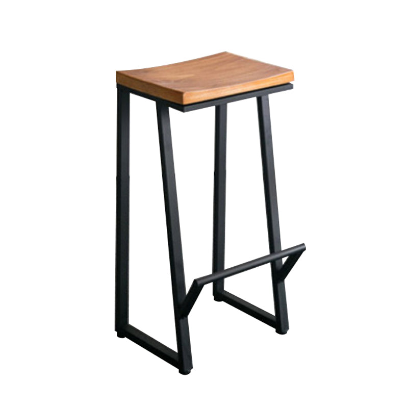 Modern Solid Wood Bar Set Coffee Shop 1/2/7 Pieces Rectangle Table and Stool Set