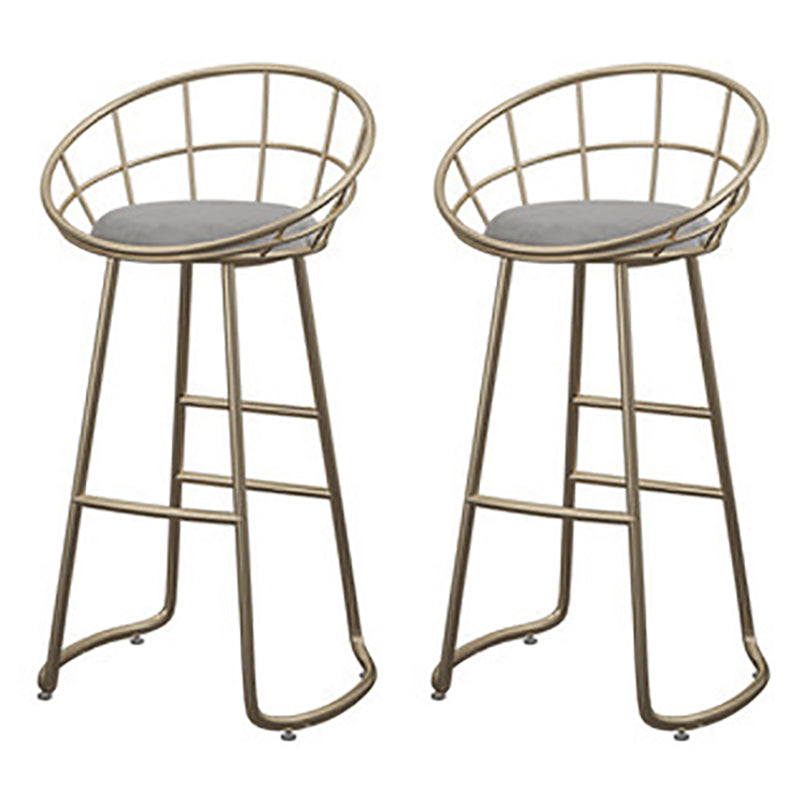 Glam 1/2/3/5 Pieces Bar Table Set Rectangle Bar Table with Metal High Stools for Home