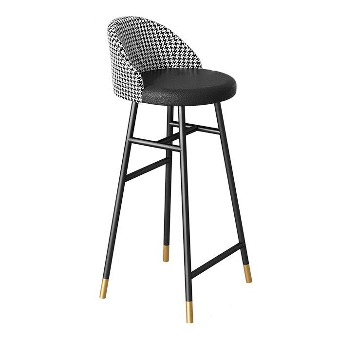 Contemporary Free Form Bar Table Set 1/3 Pcs Metal Frame Bar Table and Stools