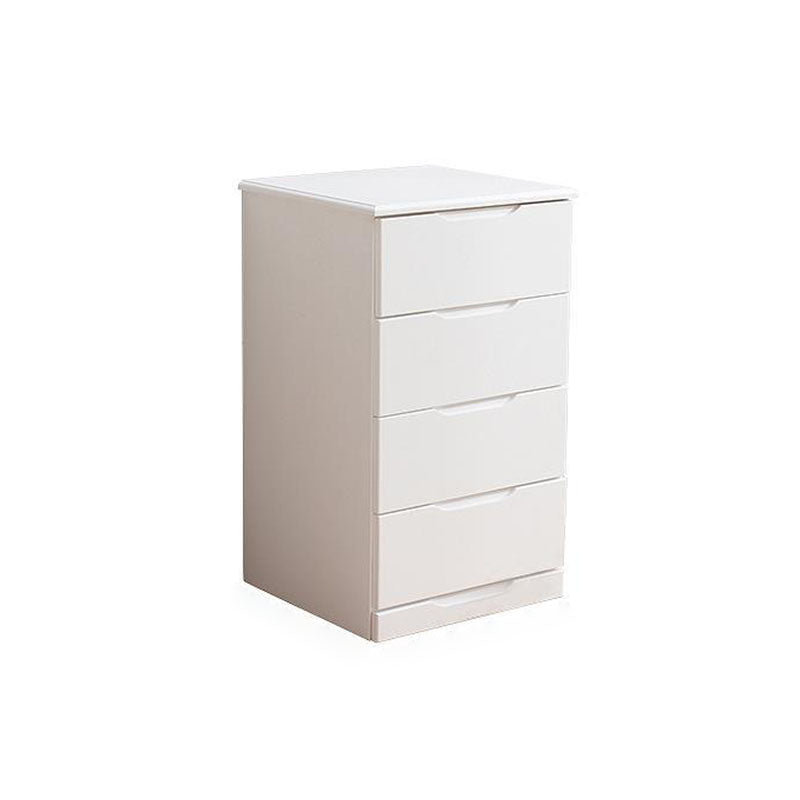 Contemporary Bedroom Storage Chest Wooden Chest with Drawers