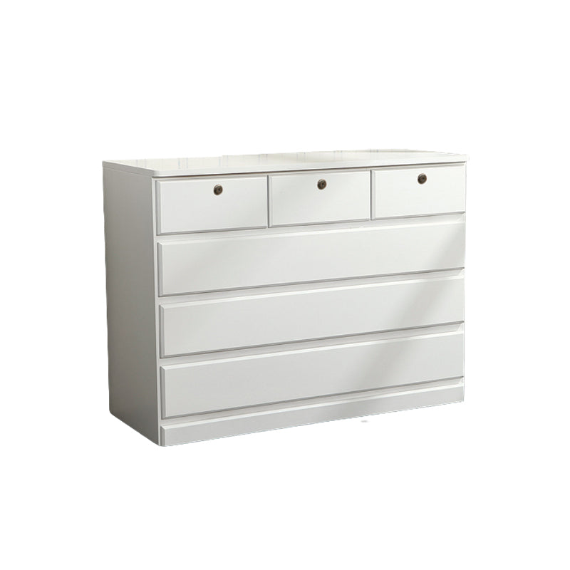 Contemporary Storage Chest Wood Storage Chest Dresser 15.7" W