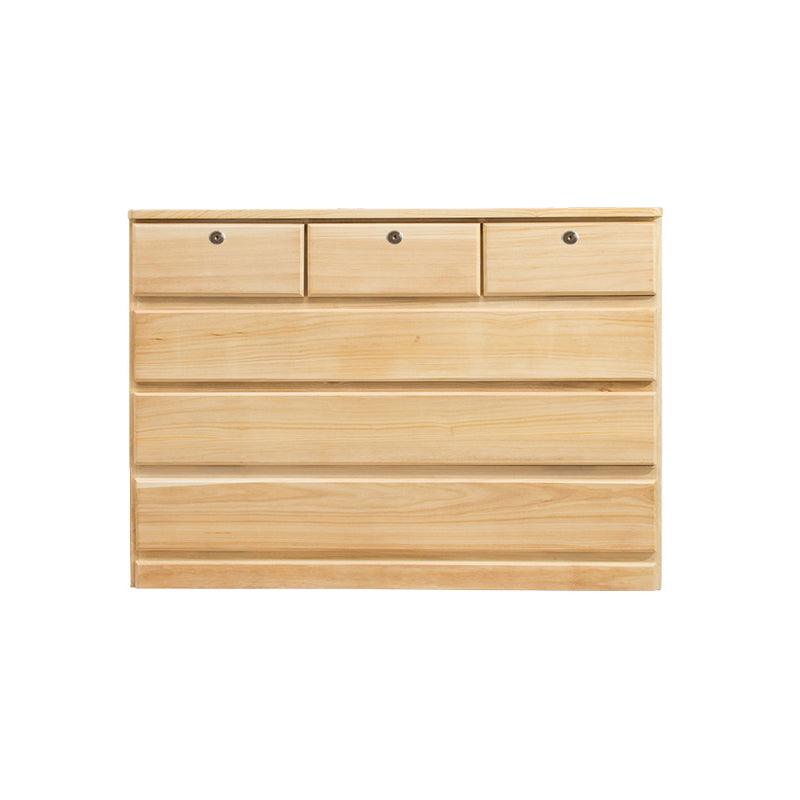 Contemporary Storage Chest Wood Storage Chest Dresser 15.7" W