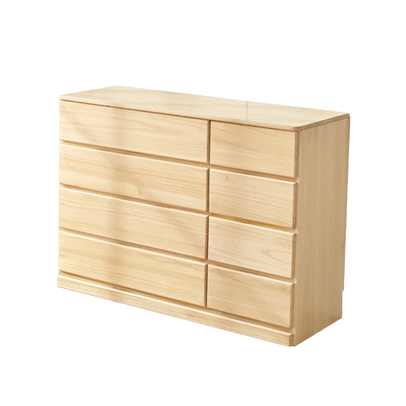 Contemporary Storage Chest Wood Storage Chest Dresser 15.7" W