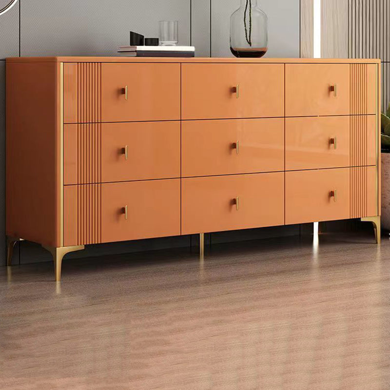 15.6-inch Width Glam Storage Chest Stone Storage Chest Dresser