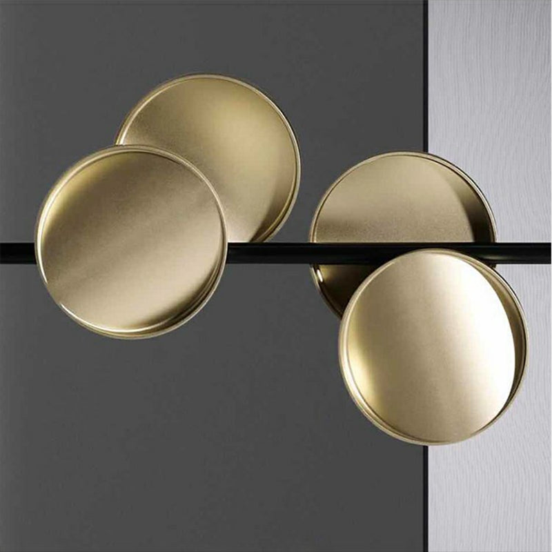 Modern Island Lamp 9-Head Linear Restaurant Pendant Light with Round Metal Shade