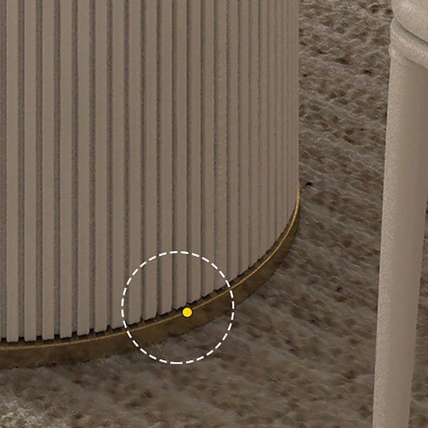 Traditional Luxury Dining Table Oval Dining Table with Double Pedestal