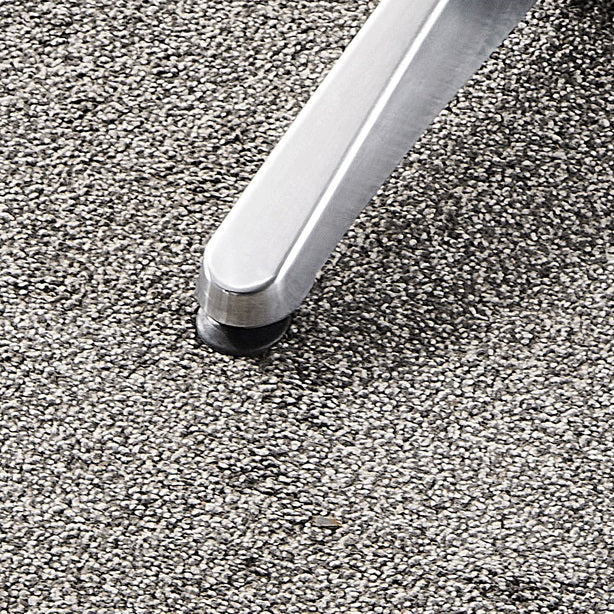 Stainless Steel Dining Table Industrial Pedestal Dining Table in Stainless Steel