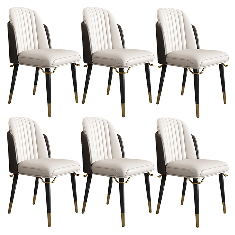 Glam Upholstered Dining Accent Chair Parsons Dining Side Chair