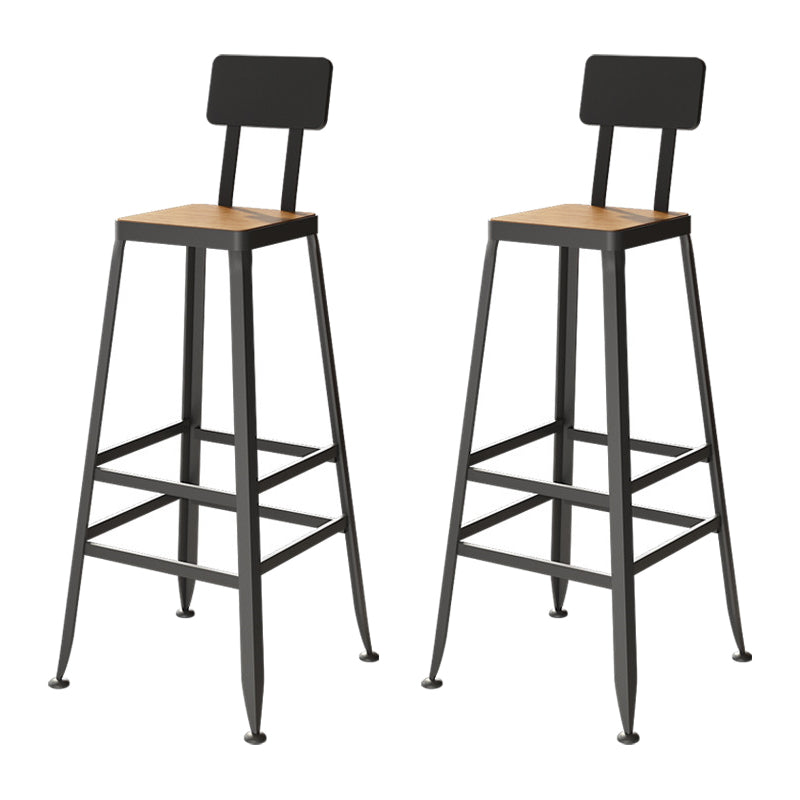 Industrial 1/2/7 Pieces Solid Wood Bar Table Set Rectangular Counter Set