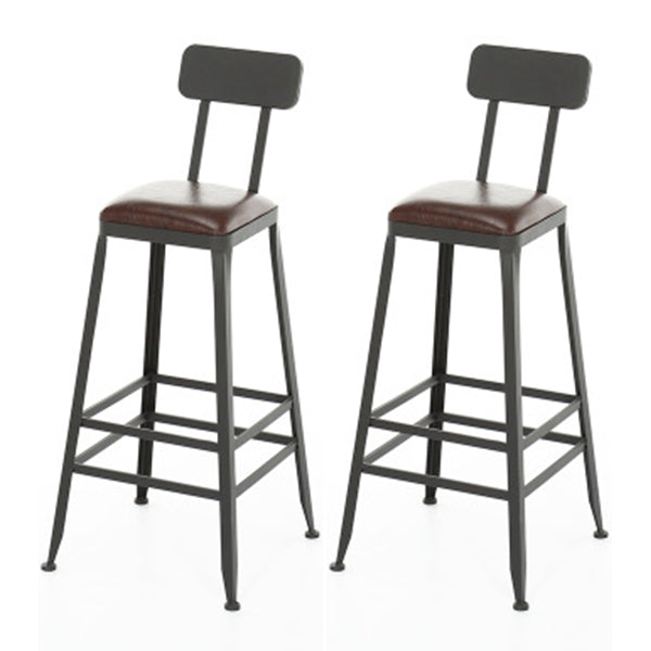 1/2/9 Pieces Industrial Solid Wood Bar Table Set Rectangular Counter Set for Home Use